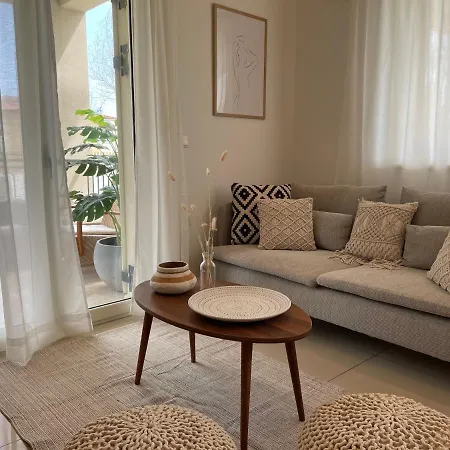 公寓 Kl Lefkada - Feel At New Boho 400m From Town Center 奈德里